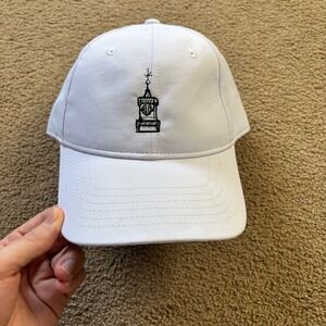 TaylorMade Golf hat Embroidered Logo White Adjustable